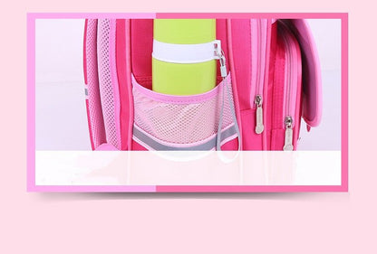 Fashion Sweet Cat Girl's School Bags Waterproof Cartoon Pattern
