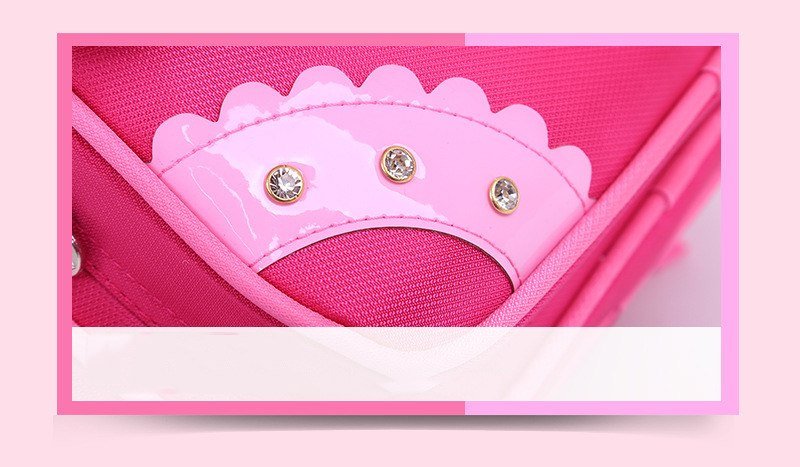 Fashion Sweet Cat Girl's School Bags Waterproof Cartoon Pattern
