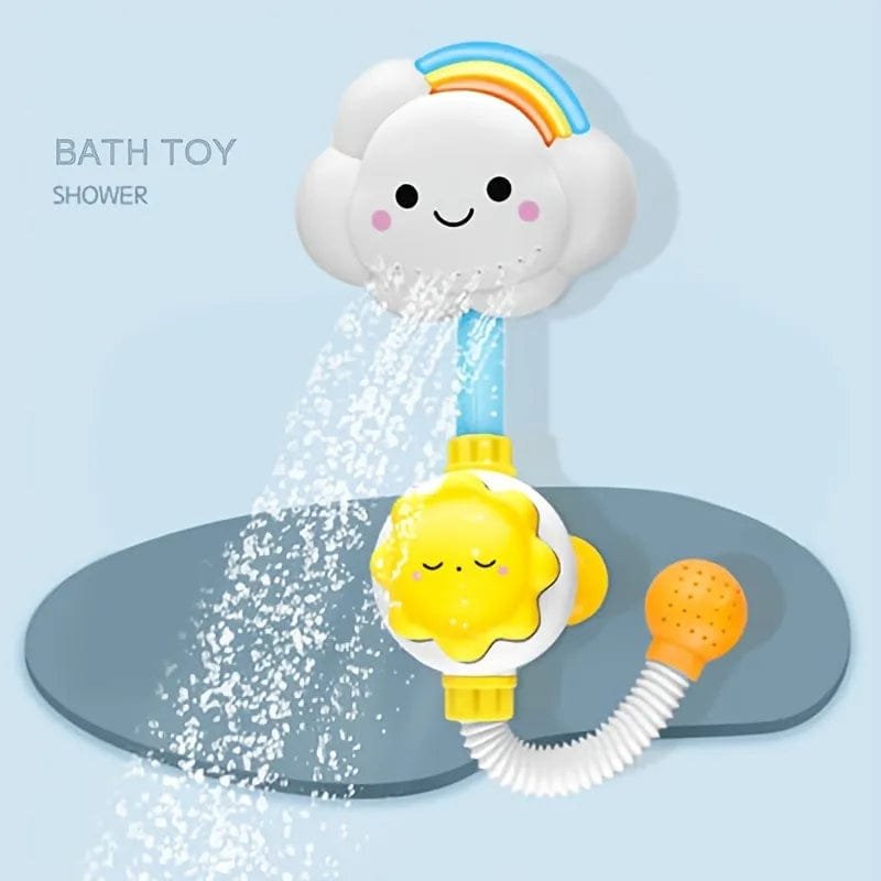 Swimming Water-Spraying Cloud & Flower Bath Toys for Kids