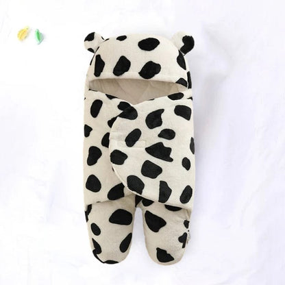 Thick Fleece Newborn Sleep Bag with Cotton Lining