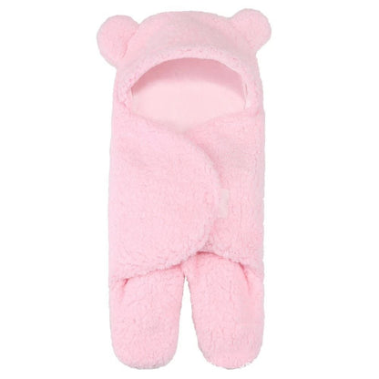 Thick Fleece Newborn Sleep Bag with Cotton Lining