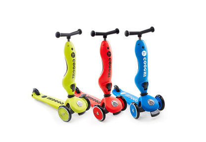 2-in-1 Kids 3 Wheel Height Adjustable Scooter Ride On Toys from 1-5 Years and Up