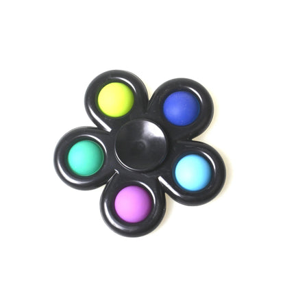 Tie-Dye Pop Fidget Spinner – Sensory Stress-Relief Toy