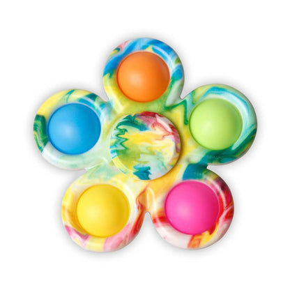 Tie-Dye Pop Fidget Spinner – Sensory Stress-Relief Toy