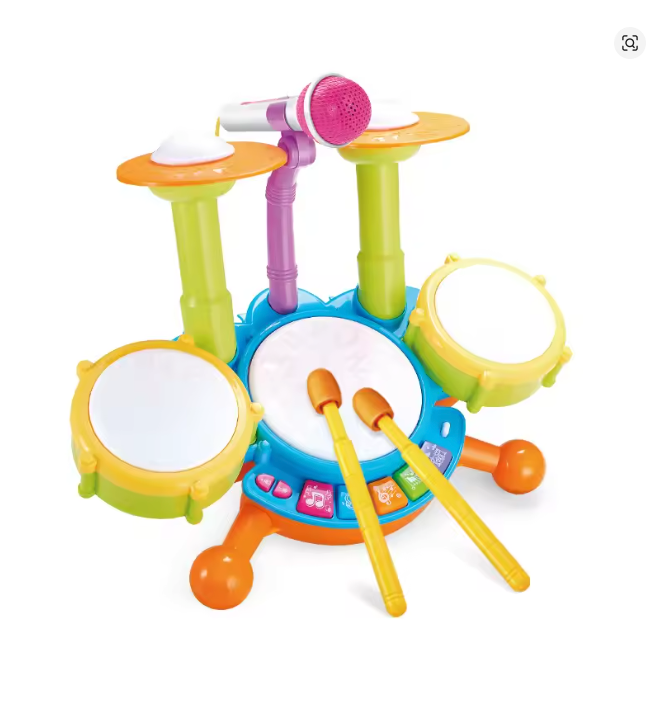 Kids Drum Set - Musical Baby Educational Instruments Toys