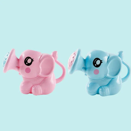 Elephant Water Spray Baby Bath Toy with Storage Mesh Bag
