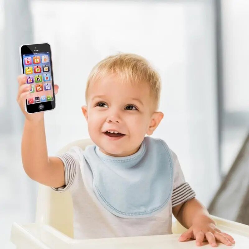 Baby Learning Cellphone Toy - Musical, Lights & Sounds Educational Phone