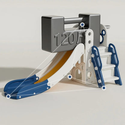 Foldable Toddler Slide – Safe Indoor Playground for Kids