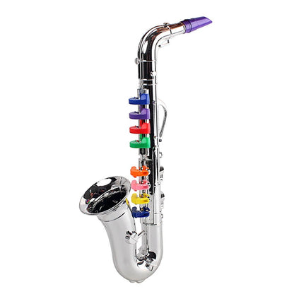 Kids' Portable Toy Saxophone - Plastic Trumpet, Musical Learning