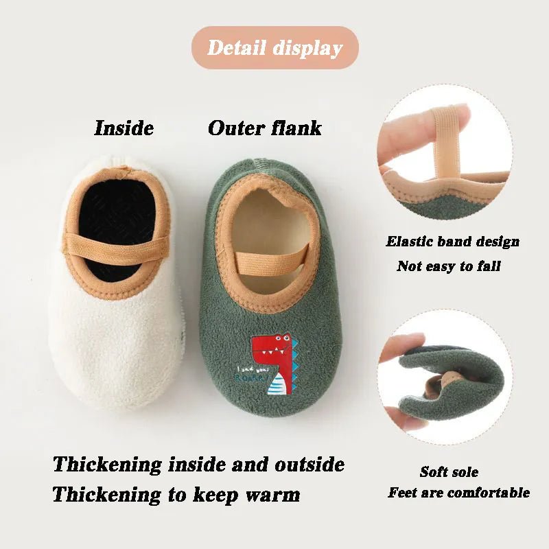 TPM First Walkers – Anti-Slip Baby Sock Shoes (7–36m)
