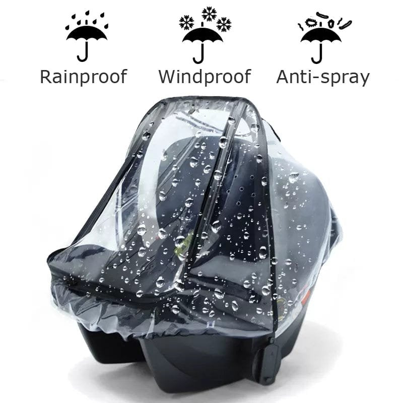 Transparent EVA Baby Safety Seat Rain Cover