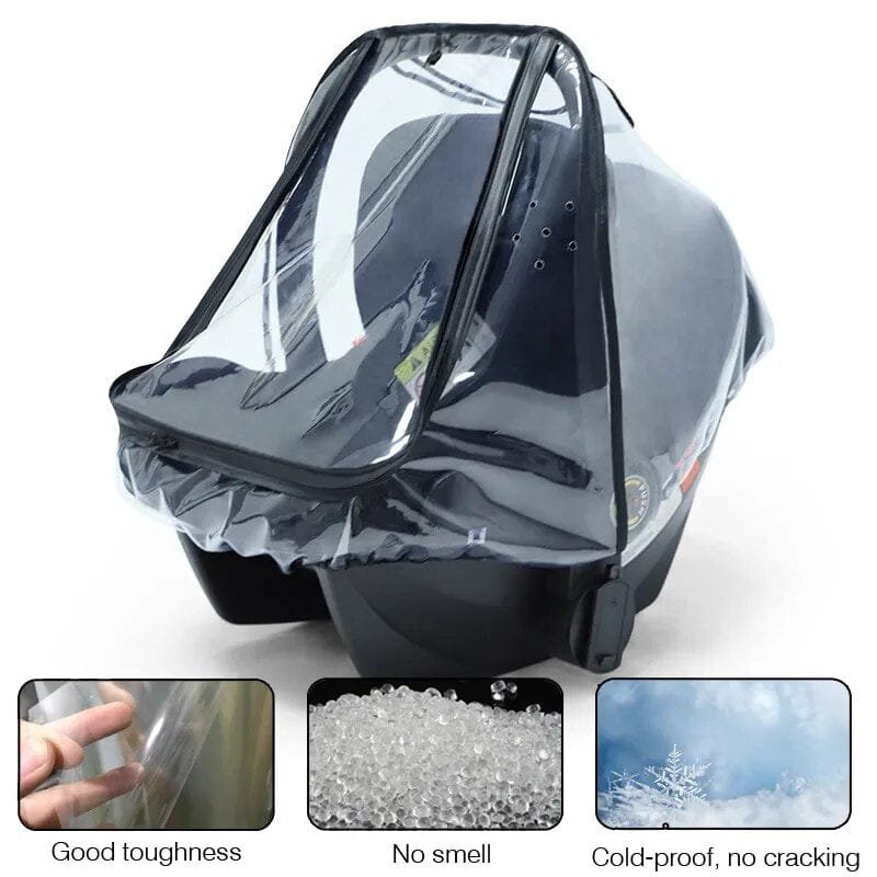 Transparent EVA Baby Safety Seat Rain Cover