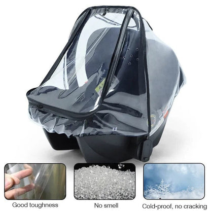 Transparent EVA Baby Safety Seat Rain Cover