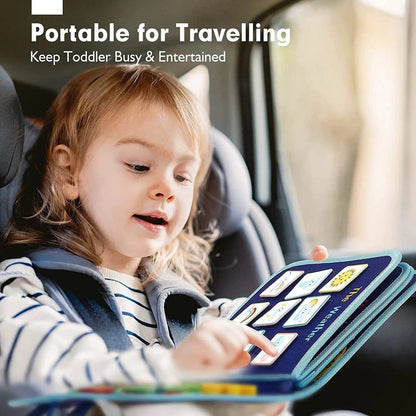 Travel Busy Board: Montessori Learning Toy for Toddlers