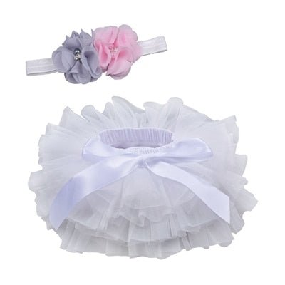 Baby Girls Tulle Tutu Bloomers Newborn Diapers Cover