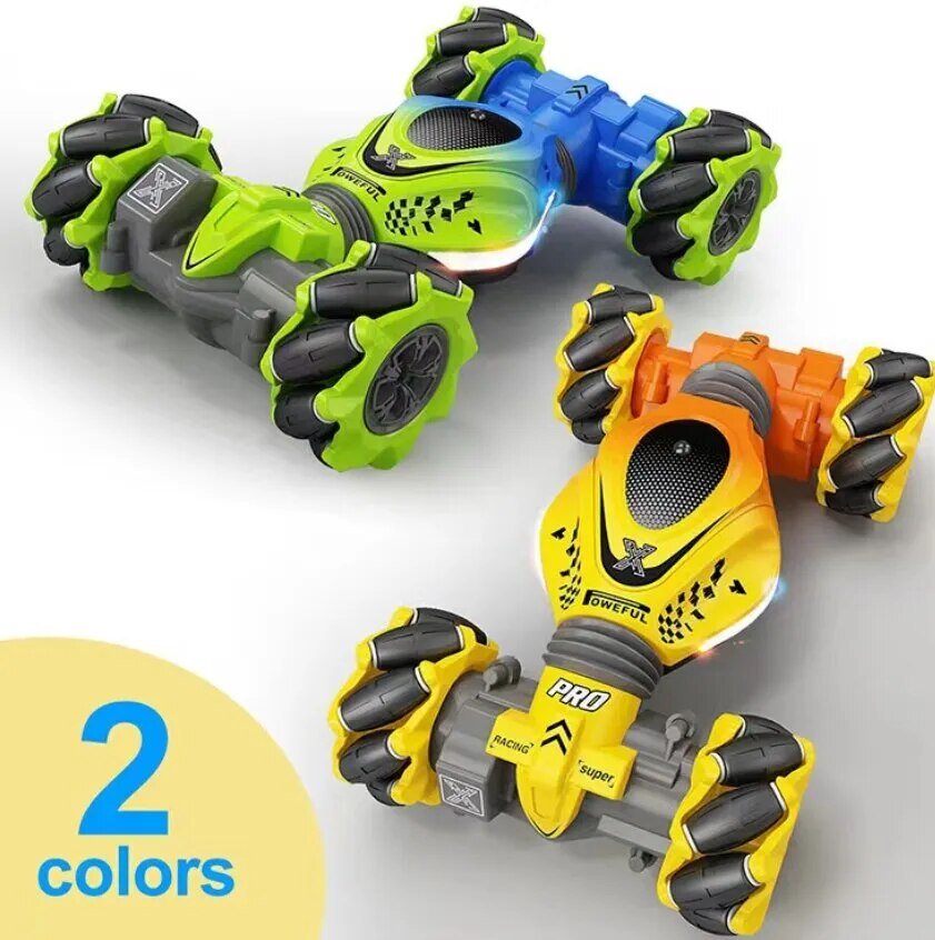 Gesture-Controlled Drift RC Car with Twist & Climb Feature