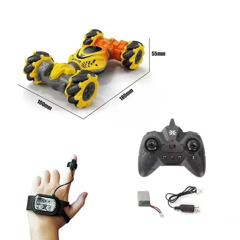 Gesture-Controlled Drift RC Car with Twist & Climb Feature