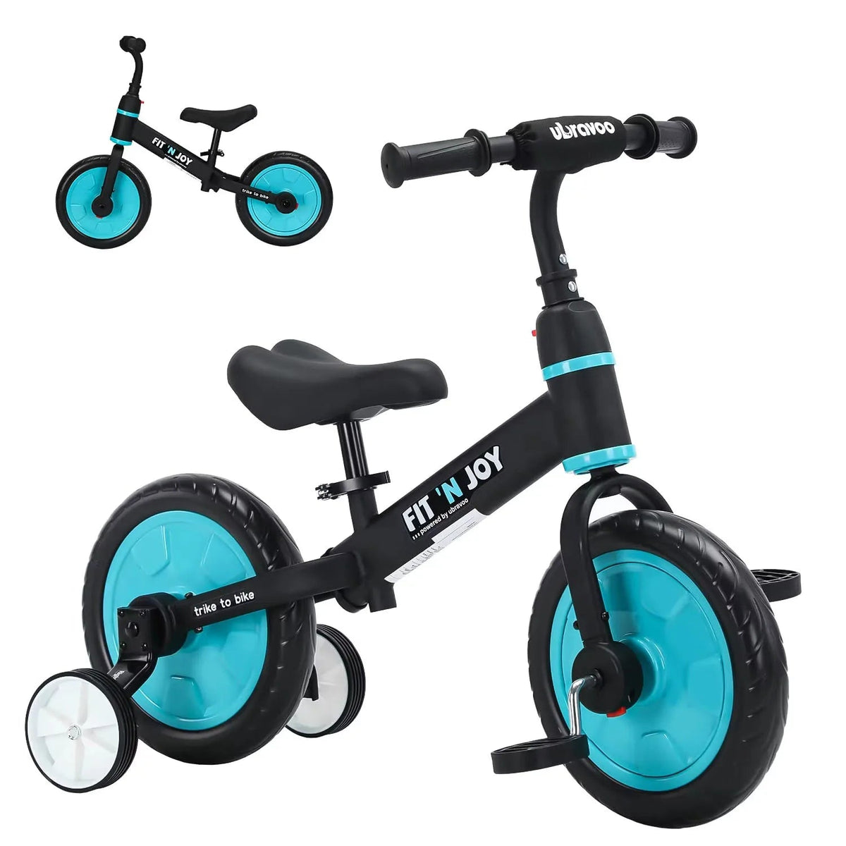 UBRAVOO Fit ’n Joy 4-in-1 Toddler Training Bike (JL-101)