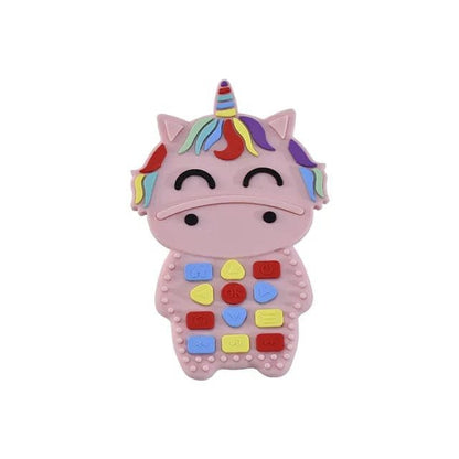 Remote Control Shape Teether: Baby Gum Relief Toy