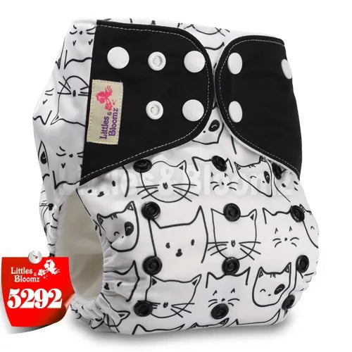 Adjustable Cloth Diaper 0-2yrs - Washable, Eco-Friendly Nappy