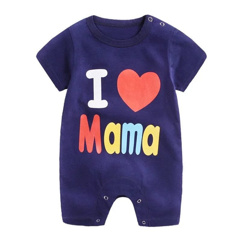 0-24M Summer Romper: Short Sleeve for Baby Boys & Girls