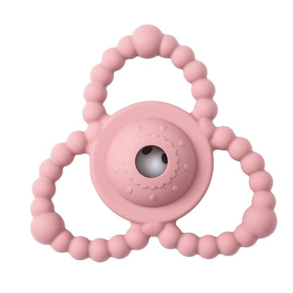 Let's Make Rudder-Shape Silicone & Wooden Teether Toy