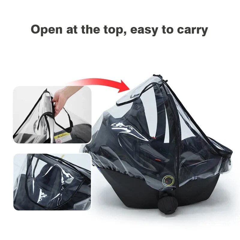 Transparent EVA Baby Safety Seat Rain Cover