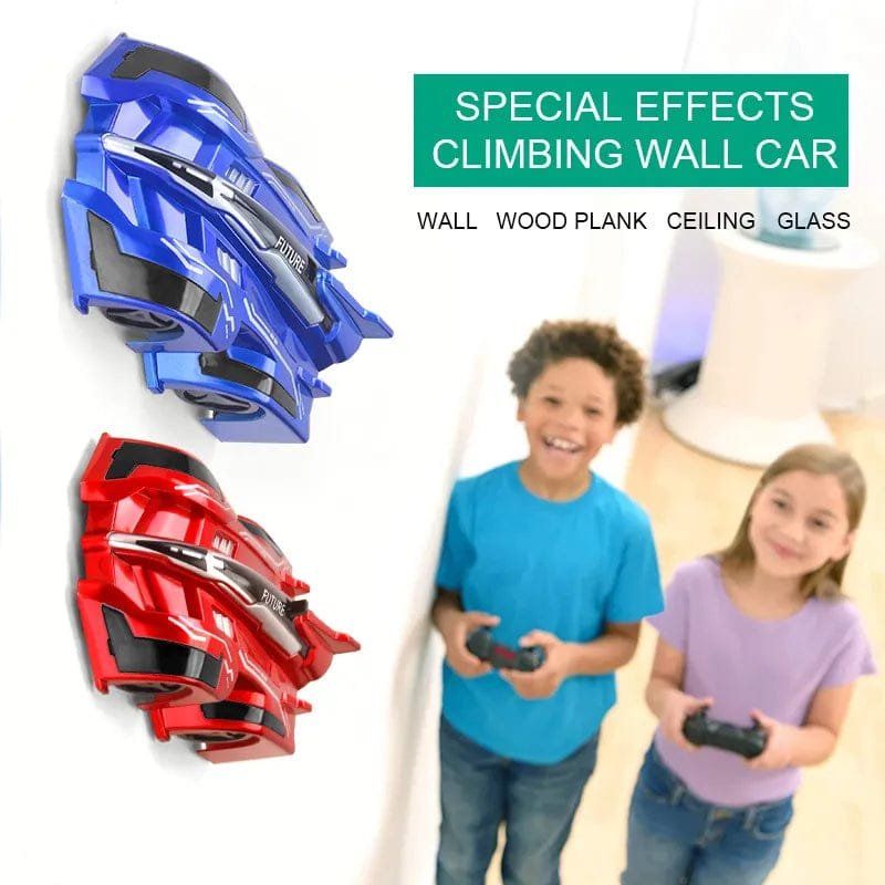 Wall-Climbing RC Car with Lights - Drift Stunt Racing Toy