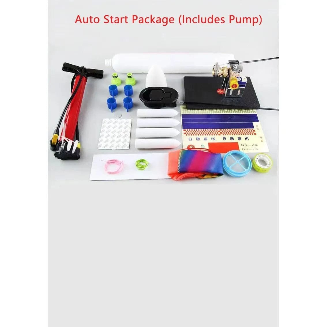 100m Flying Water Jet Rocket Launcher - Outdoor Sports Toy