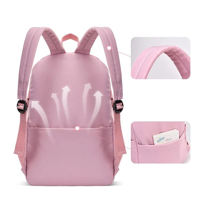 Waterproof High School Backpack for Girls: Spacious, Quality Campus Bag