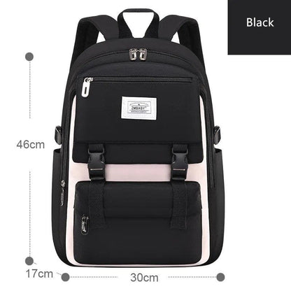 Waterproof High School Backpack for Girls: Spacious, Quality Campus Bag