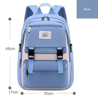 Waterproof High School Backpack for Girls: Spacious, Quality Campus Bag