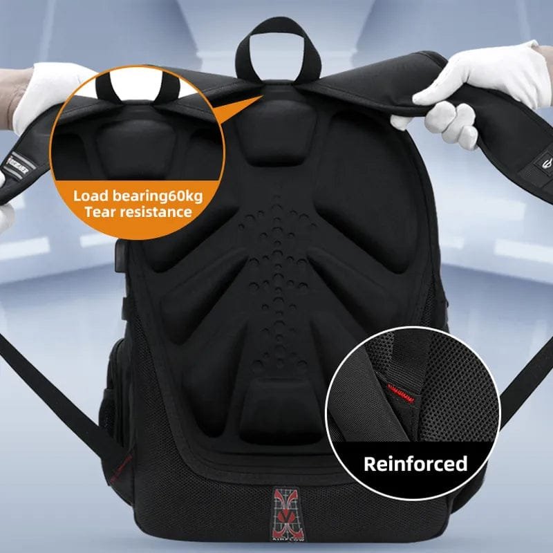 Waterproof 17 Inch Laptop Backpack with USB Charging