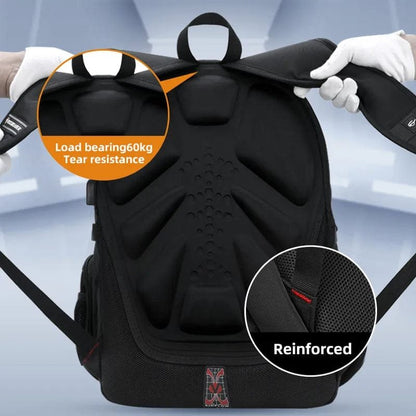 Waterproof 17 Inch Laptop Backpack with USB Charging