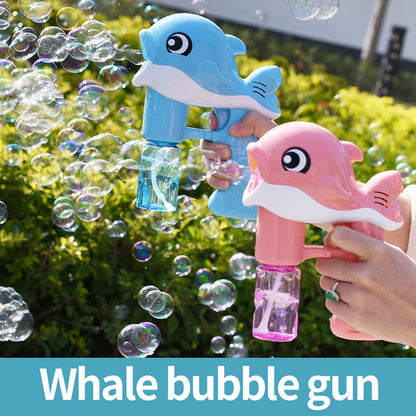Whale Handheld Bubble Blower Gun