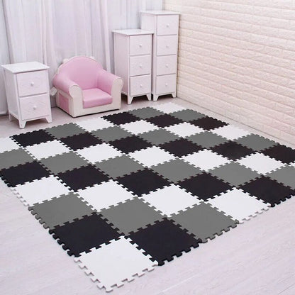 EVA Foam Baby Puzzle Play Mat - 29cm Interlocking Tiles for Kids