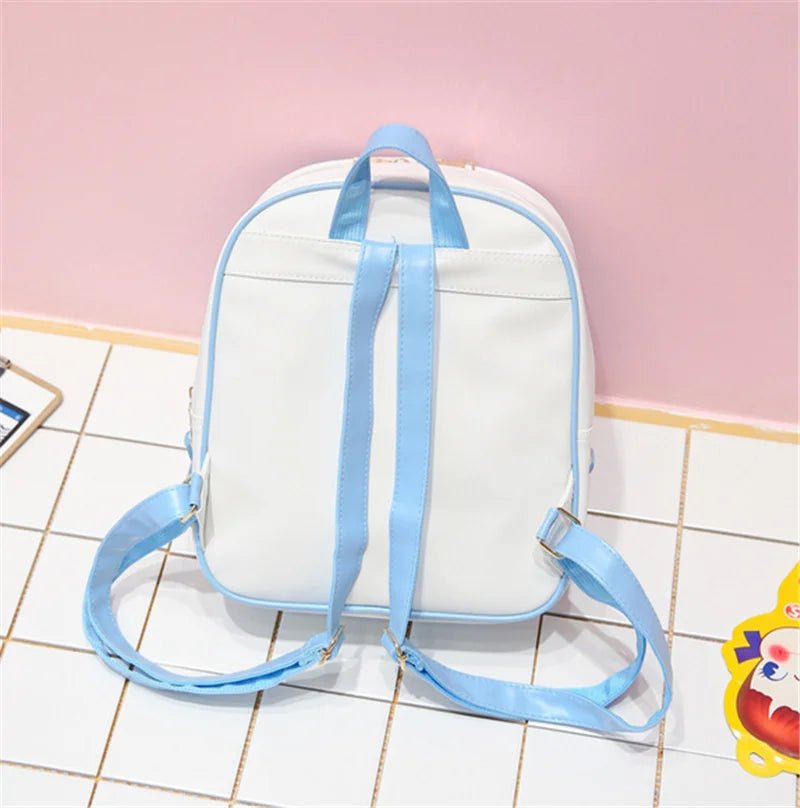 Clear Itabag with Bow-knot: Harajuku Backpack for Teens