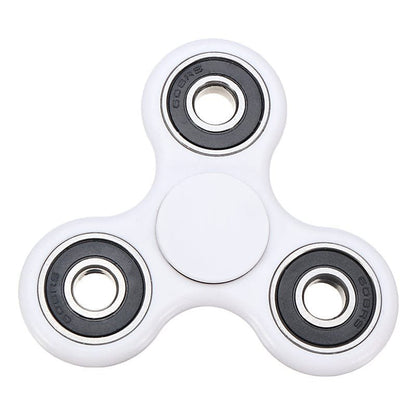 Tri-Spinner Fidget Toy - Quiet Hand Spinner for Focus & Stress Relief