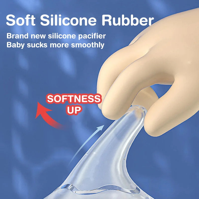 Wide-Neck Anti-Colic Glass Baby Bottle
