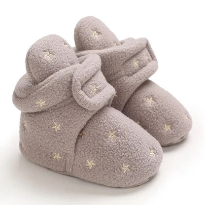 Winter Snow Baby Boots - Warm Fluff, Colloidal Sole, Multiple Colors