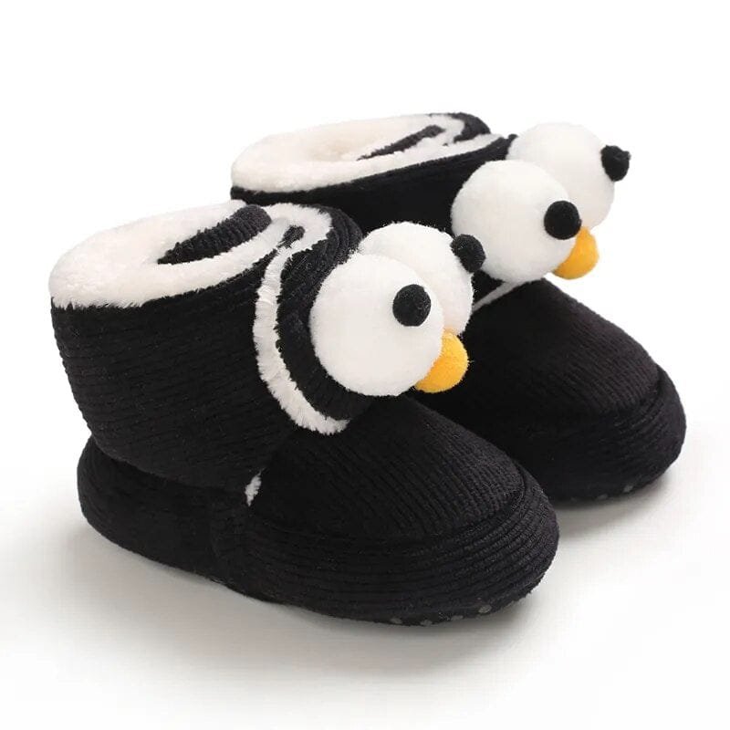 Winter Snow Baby Boots - Warm Fluff, Colloidal Sole, Multiple Colors