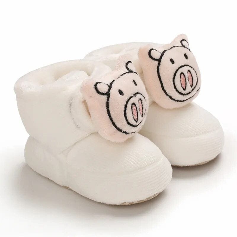 Winter Snow Baby Boots - Warm Fluff, Colloidal Sole, Multiple Colors