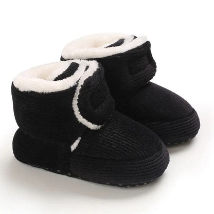 Winter Snow Baby Boots - Warm Fluff, Colloidal Sole, Multiple Colors