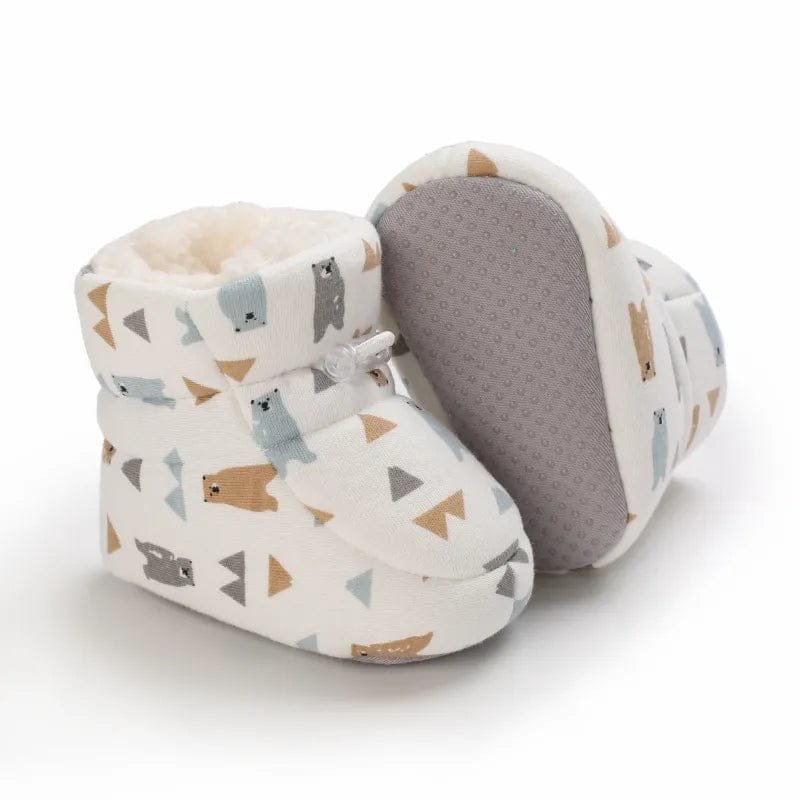Winter Snow Baby Boots - Warm Fluff, Colloidal Sole, Multiple Colors