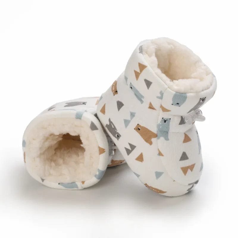 Winter Snow Baby Boots - Warm Fluff, Colloidal Sole, Multiple Colors