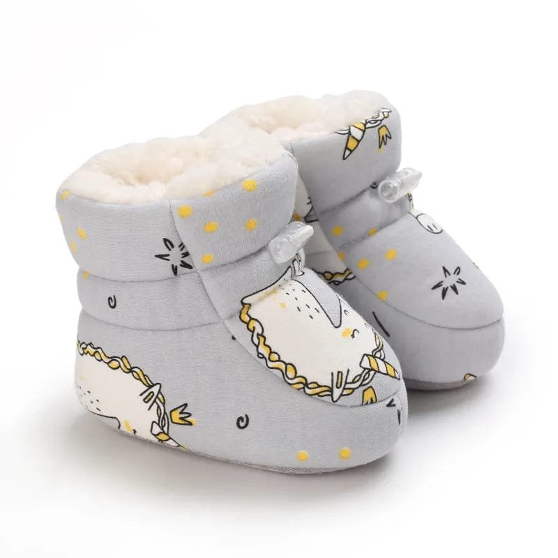 Winter Snow Baby Boots - Warm Fluff, Colloidal Sole, Multiple Colors