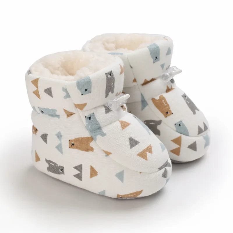Winter Snow Baby Boots - Warm Fluff, Colloidal Sole, Multiple Colors