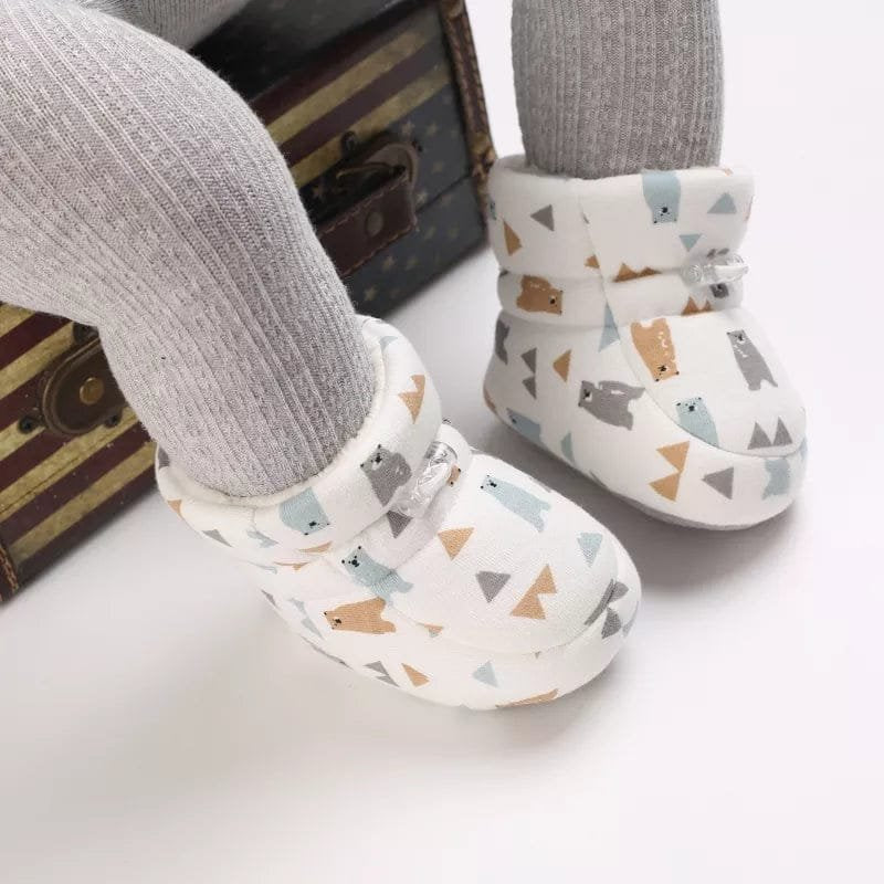 Winter Snow Baby Boots - Warm Fluff, Colloidal Sole, Multiple Colors