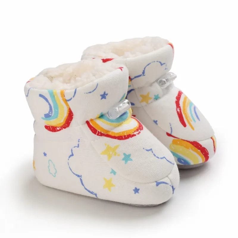 Winter Snow Baby Boots - Warm Fluff, Colloidal Sole, Multiple Colors