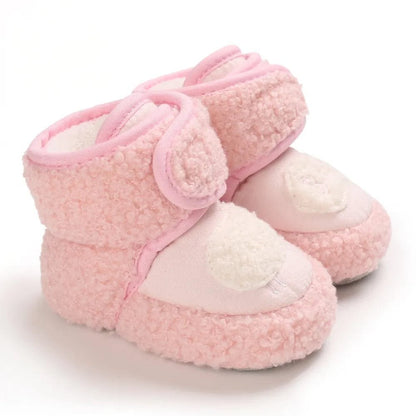 Winter Snow Baby Boots - Warm Fluff, Colloidal Sole, Multiple Colors